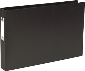 Elba Ring Binder A3 landscape format 4DR 40mm black